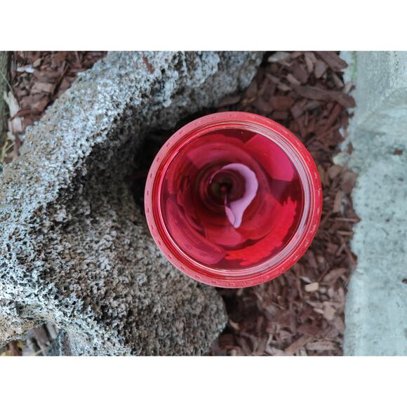 LIMITED EDITION Dutch Bros 2024 Christmas Tumbler Red Plastic Cold Drink Cup 24z - Picture 7 of 9